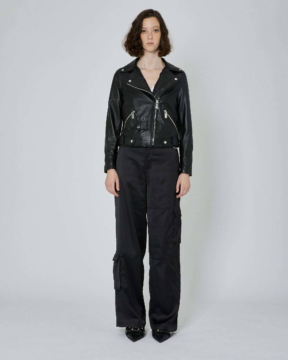 John Richmond Biker in 100% pelle