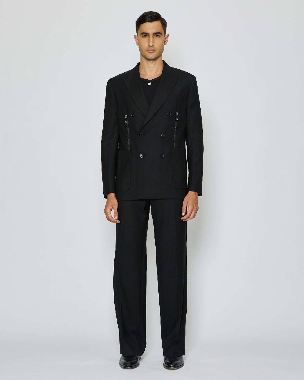 John Richmond Blazer doppiopetto con zip