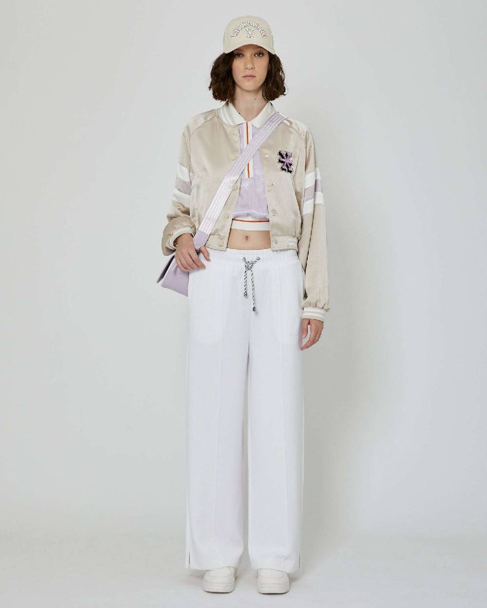 John Richmond Bomber crop con logo Richmond X