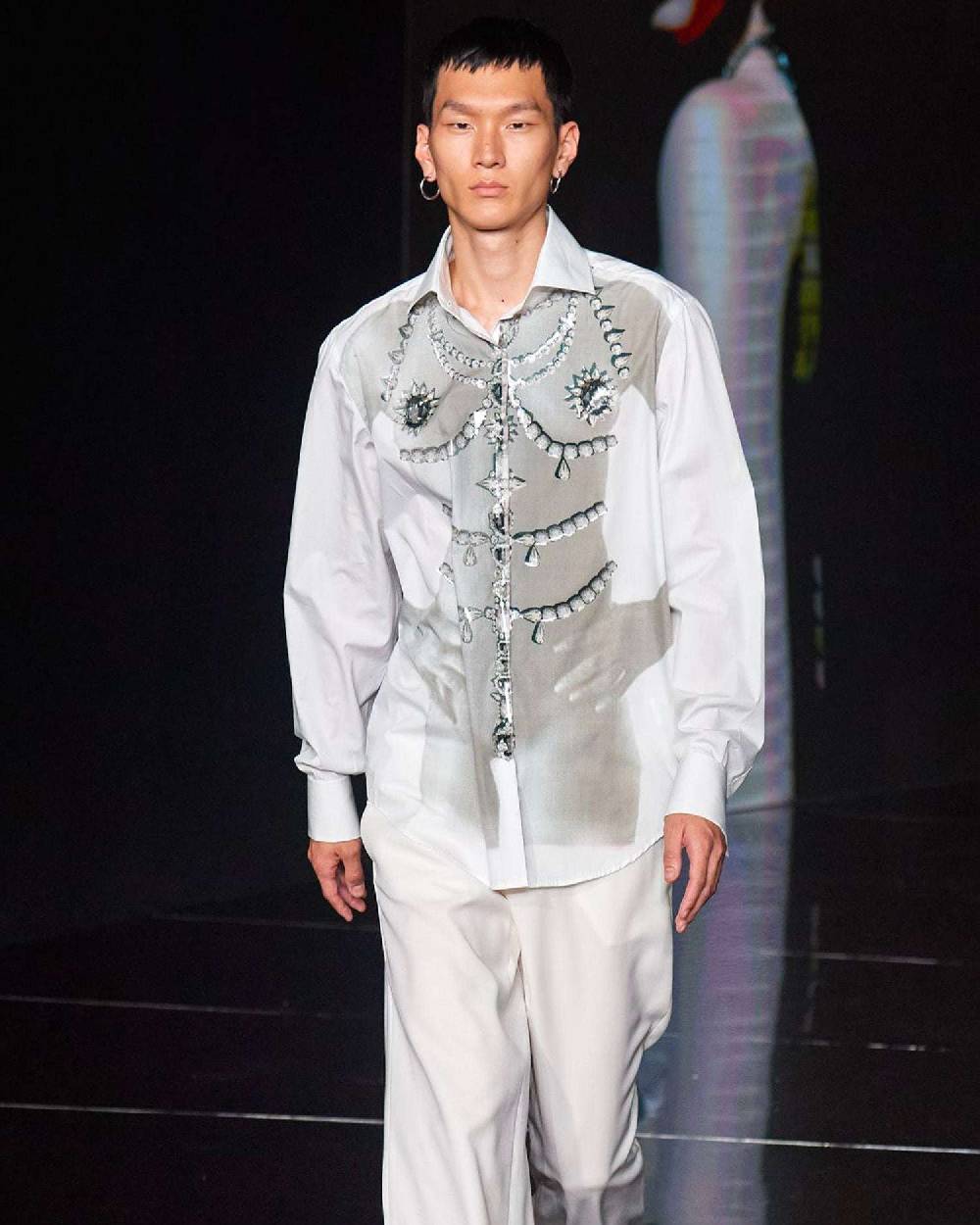 John Richmond Camicia Con Applicazioni