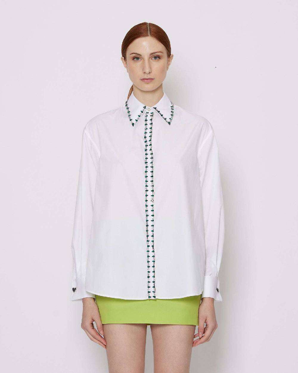 John Richmond Camicia Con Applicazioni Gioiello