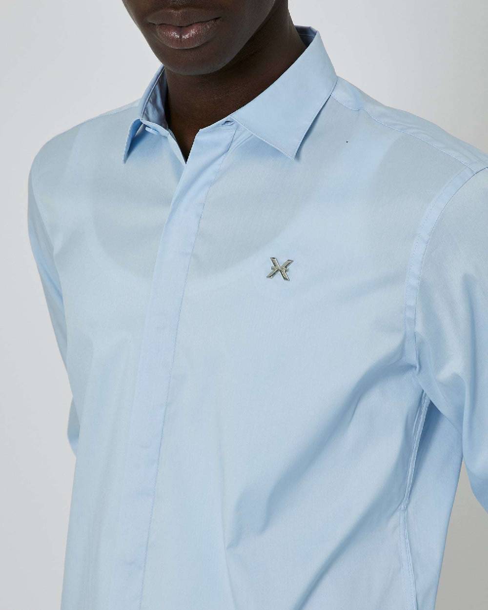 John Richmond Camicia Con Logo Ricamato