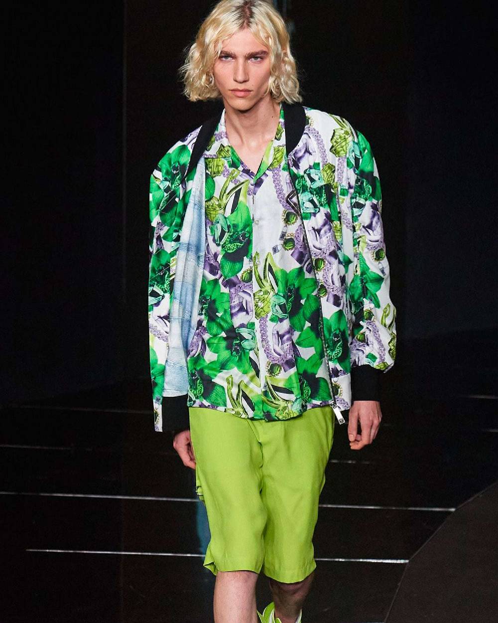 John Richmond Camicia con pattern allover