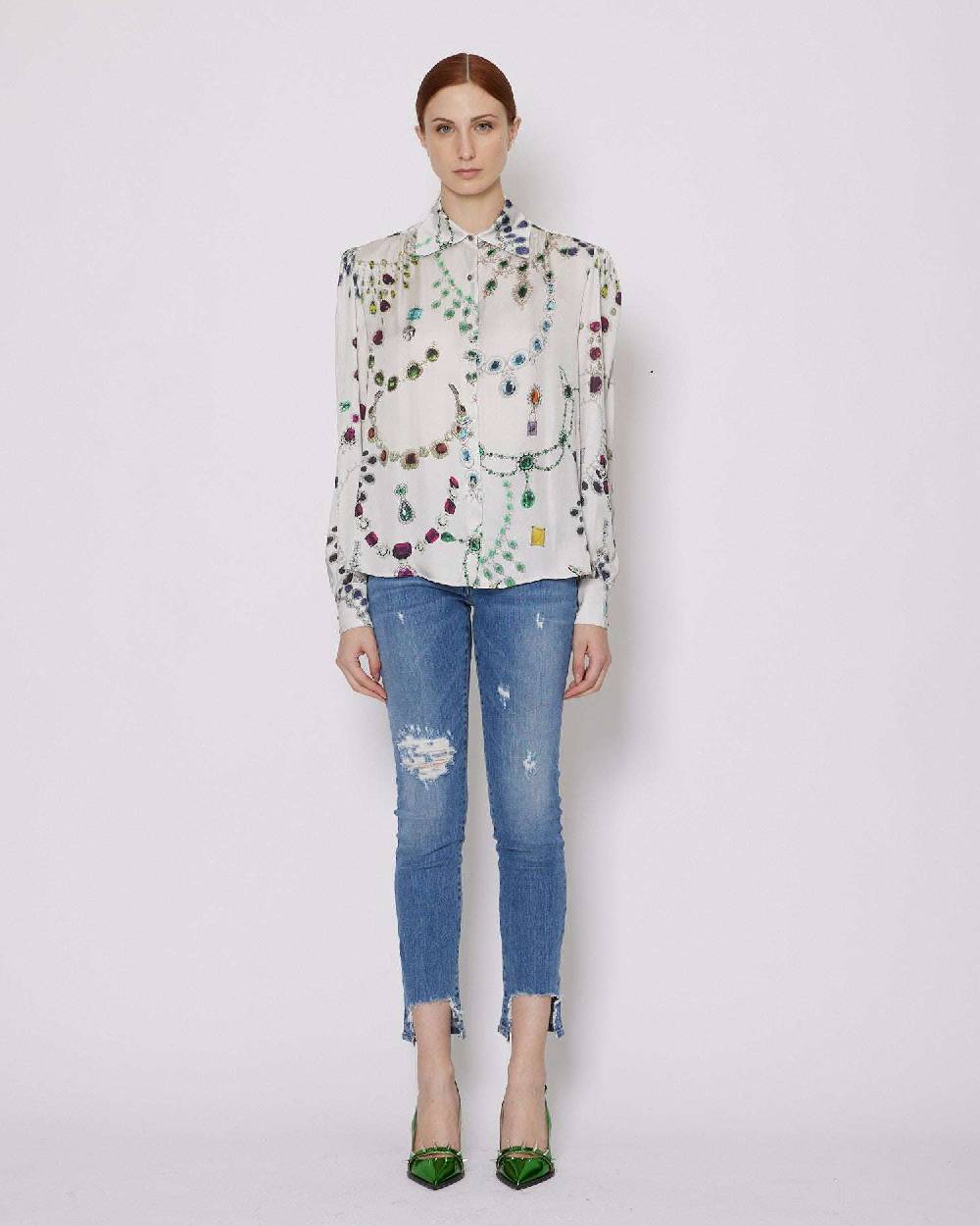 John Richmond Camicia con pattern