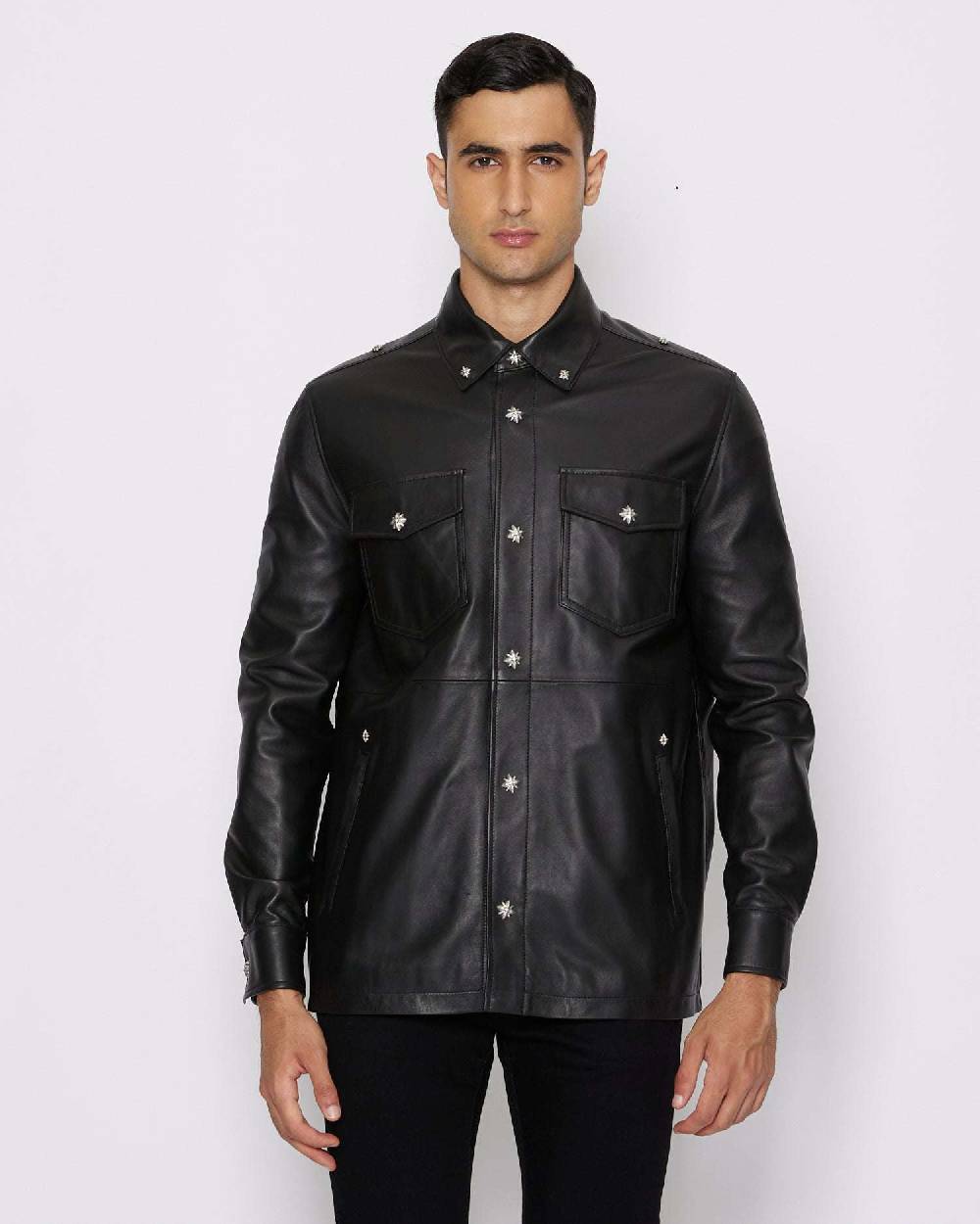 John Richmond Camicia Con Tasche Frontali