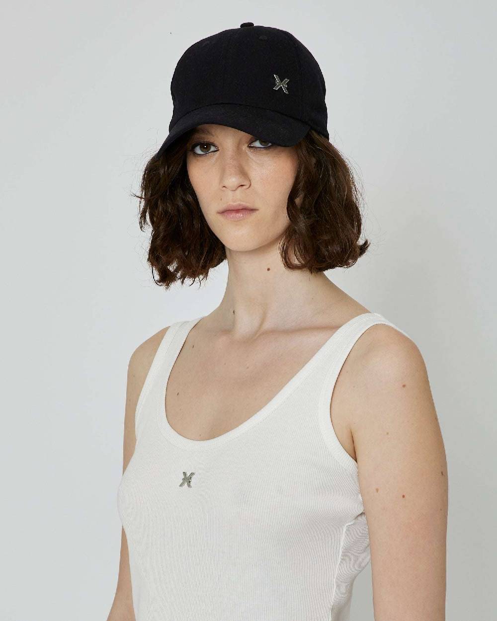 John Richmond Canotta Con Mini Logo Sul Davanti