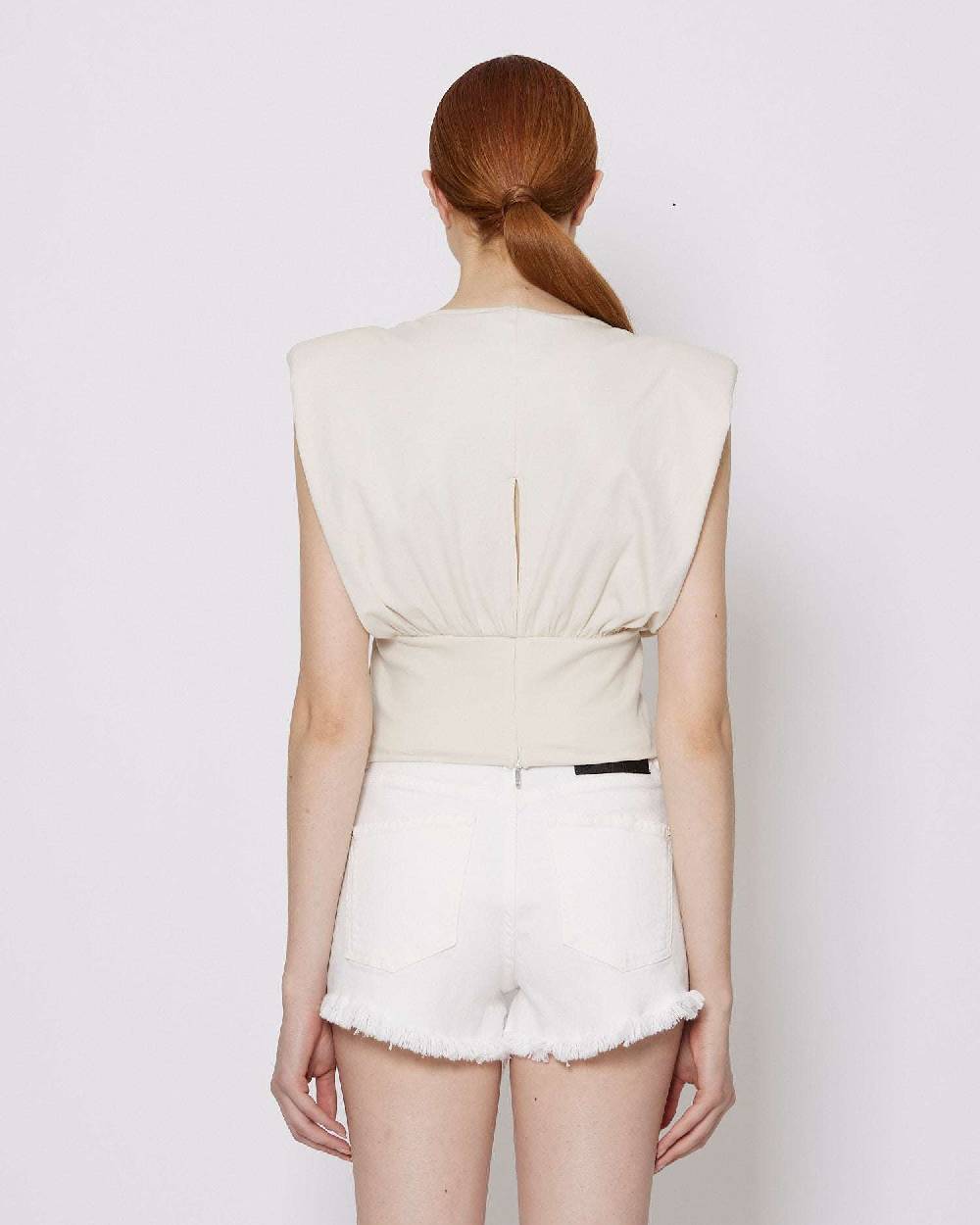 John Richmond Canotta Con Ricamo Sul Davanti