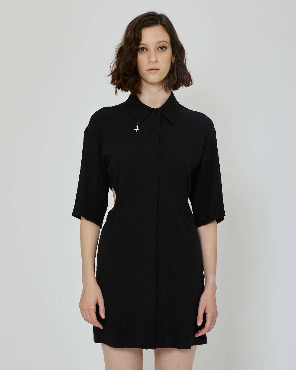 John Richmond Chemisier Corto Cut Out