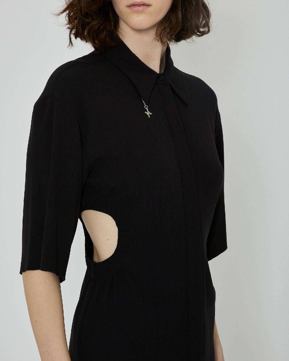 John Richmond Chemisier Corto Cut Out