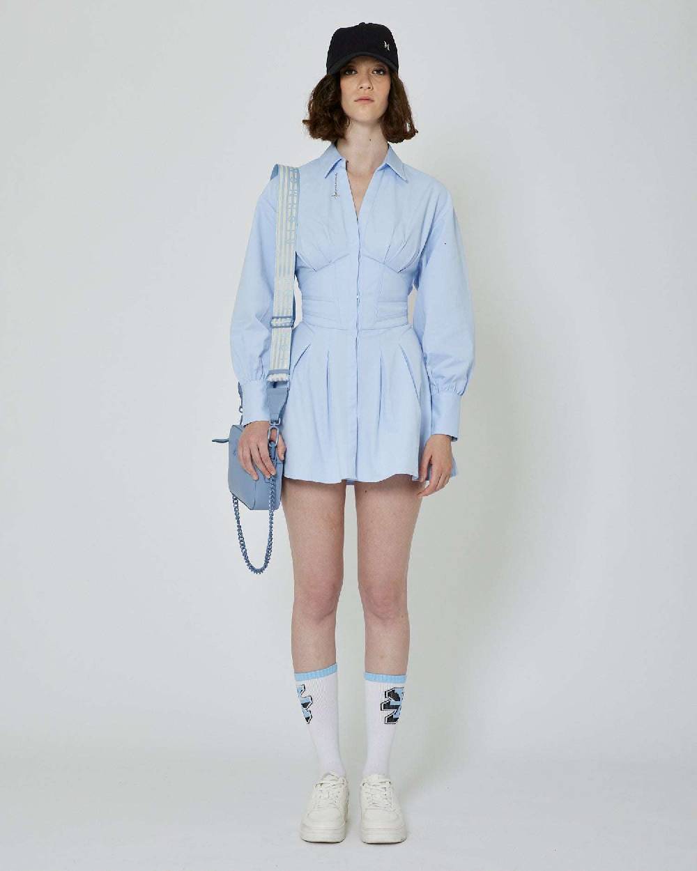 John Richmond Chemisier corto cut out