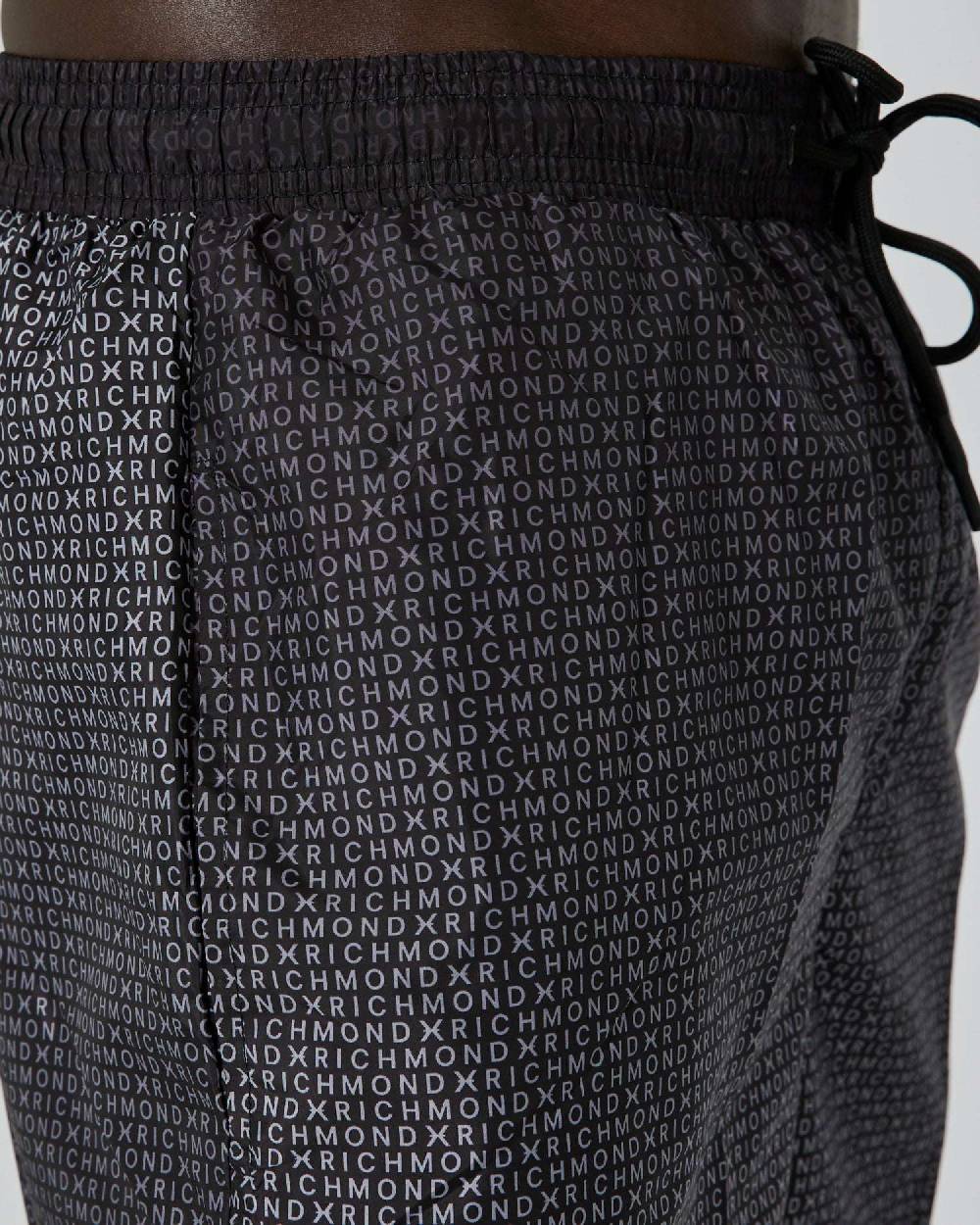 John Richmond Costume Con Logo Tone Sur Tone