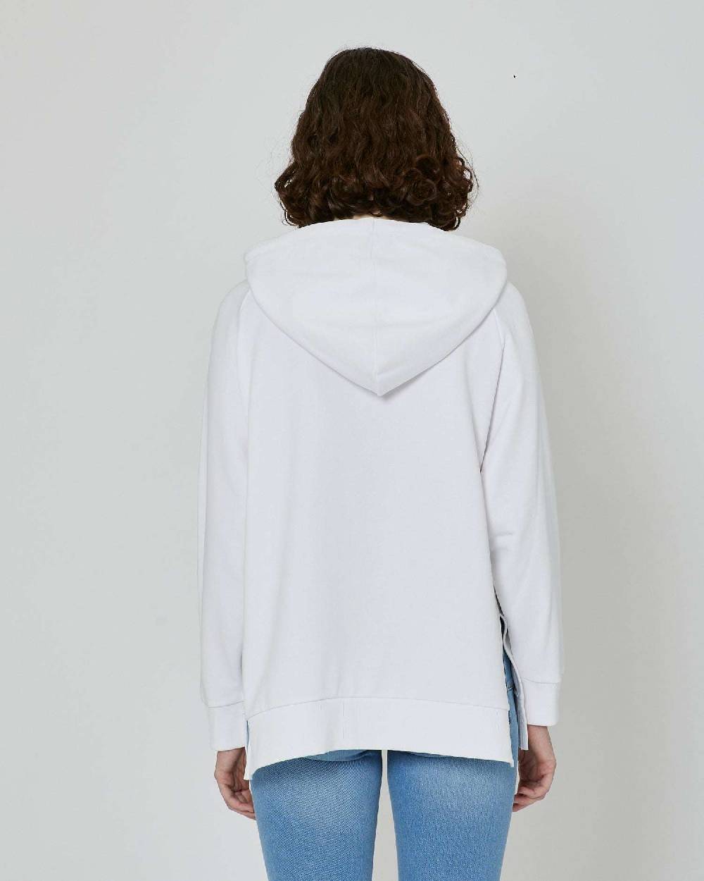 John Richmond Felpa Con Logo Ricamato Sul Davanti