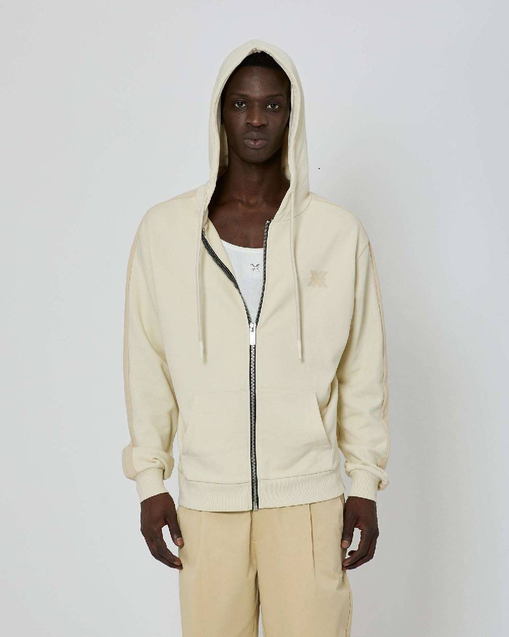 John Richmond Felpa Con Logo Stampato Sul Davanti