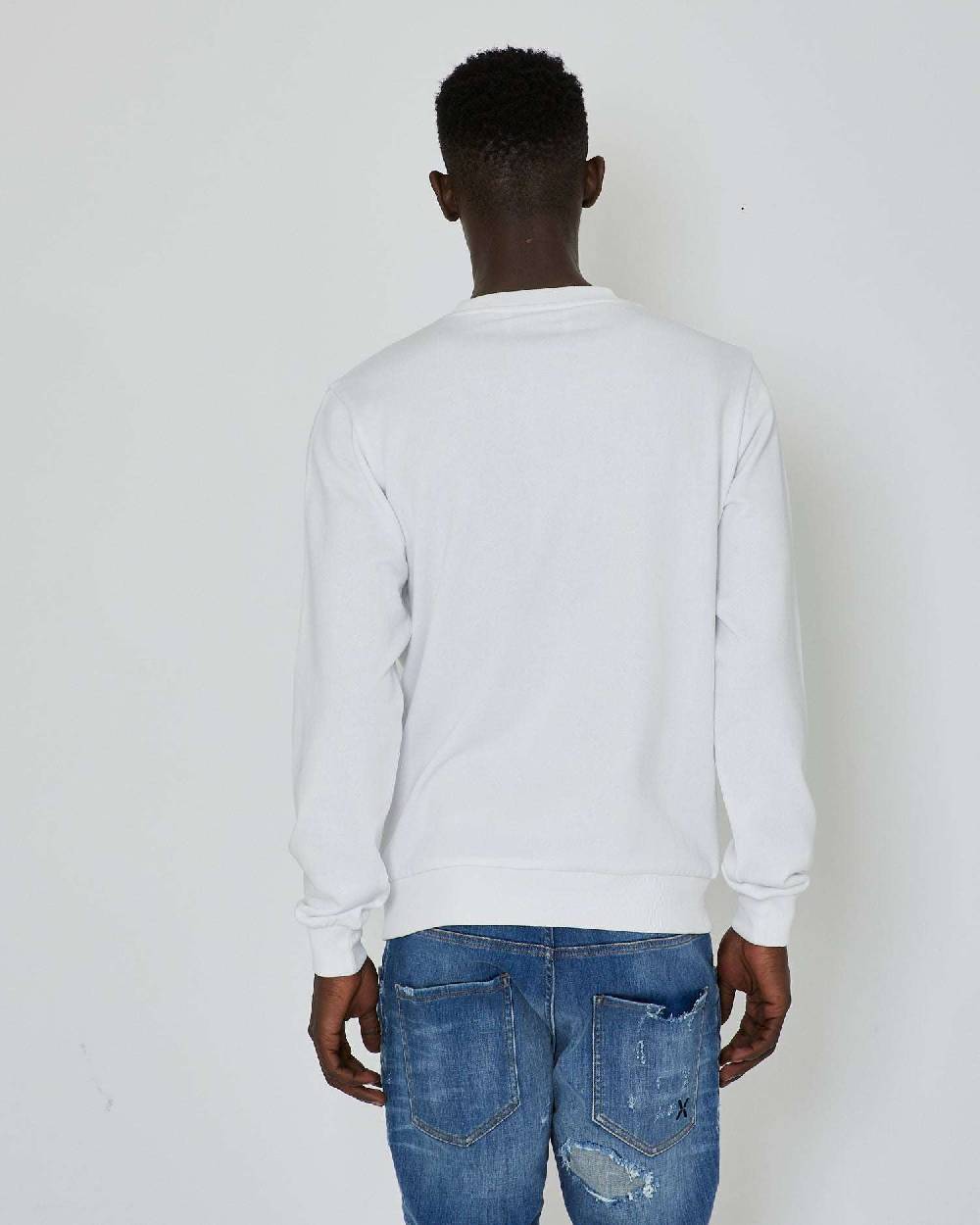 John Richmond Felpa Con Logo Sul Davanti