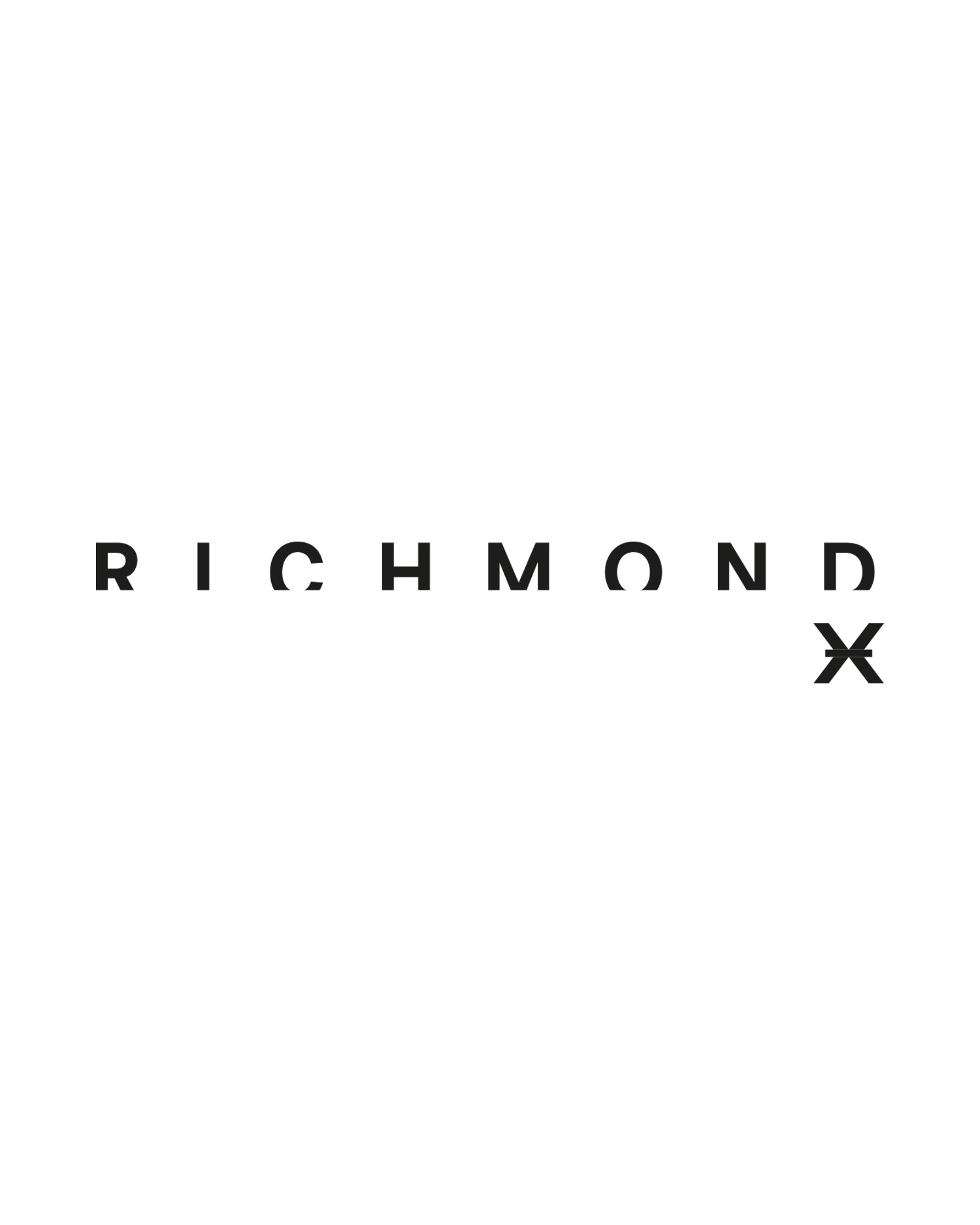 John Richmond Felpa Con Logo Sul Davanti