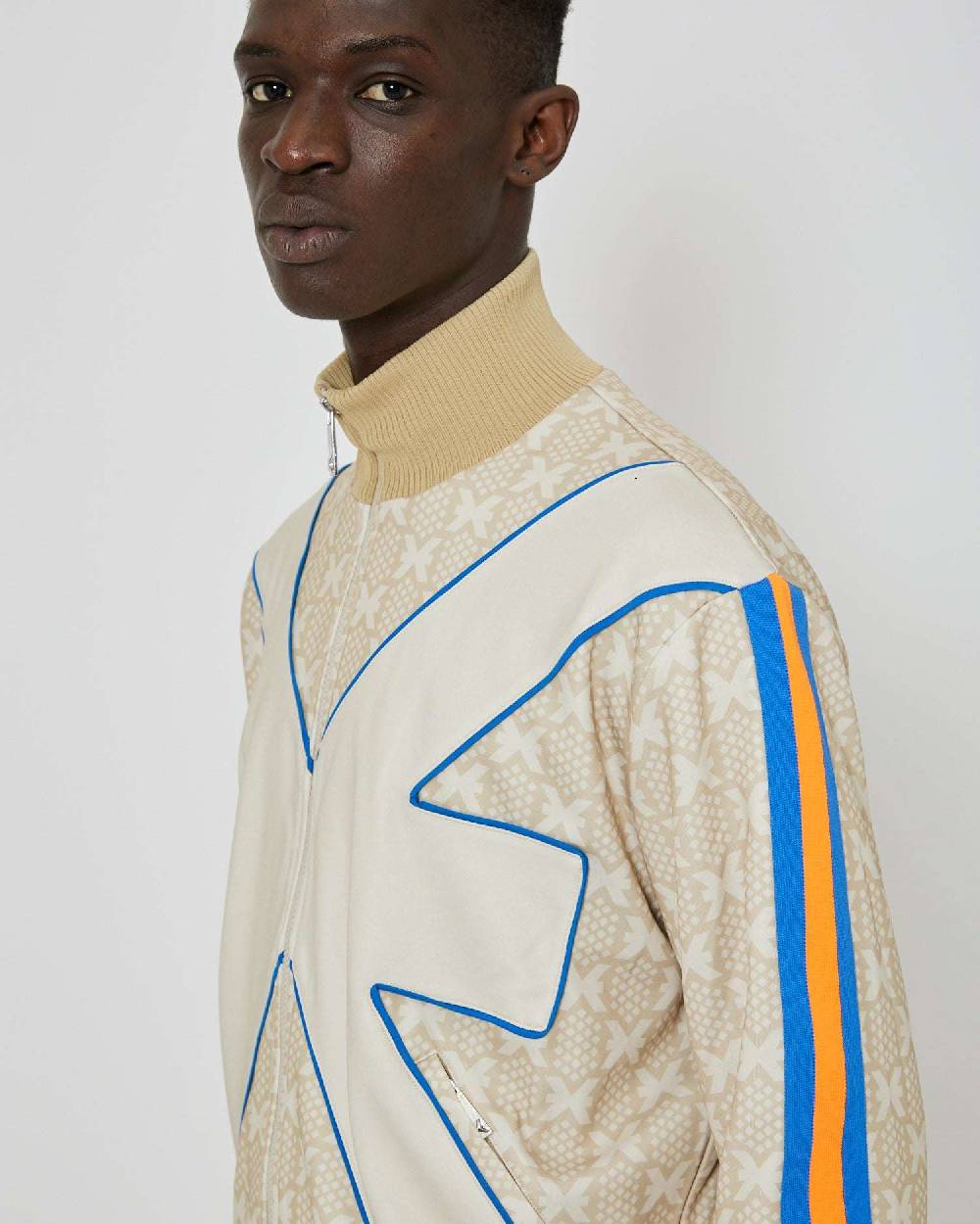 John Richmond Felpa Con Pattern Ton Sur Ton