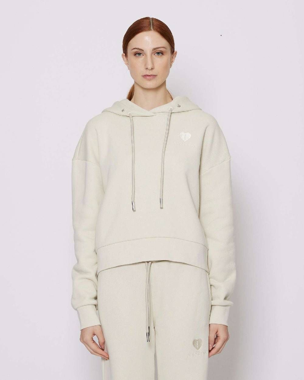 John Richmond Felpa Con Ricamo Sul Davanti