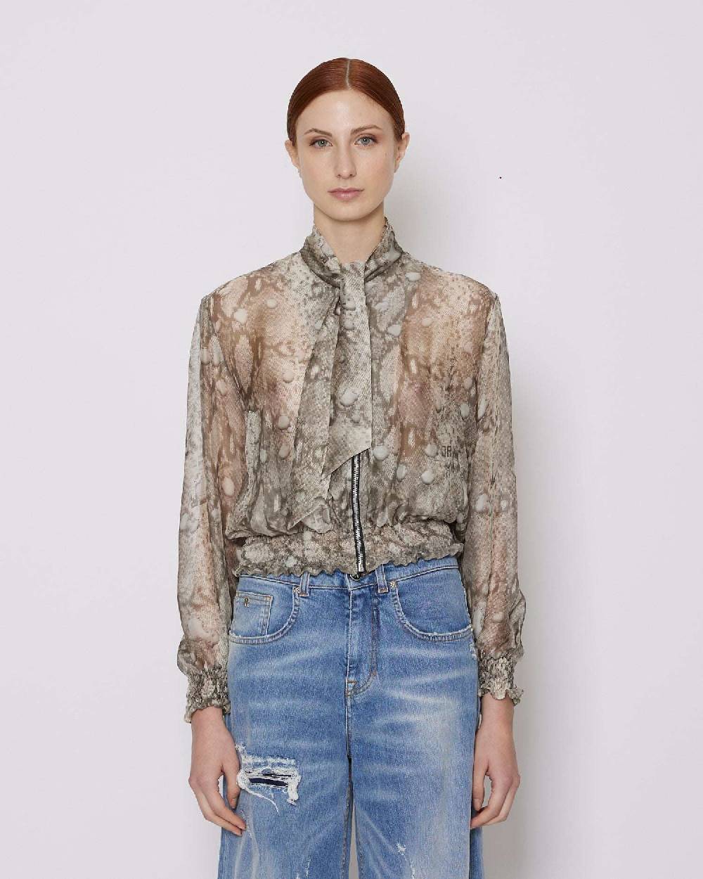 John Richmond Giacca Con Zip Frontale