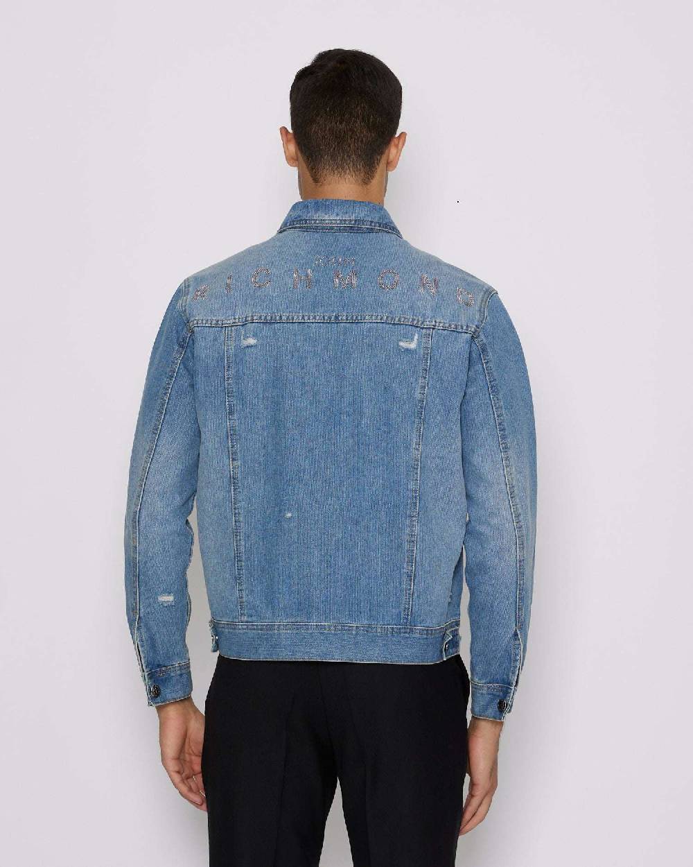 John Richmond Giacca In Denim Con Tasche Frontali