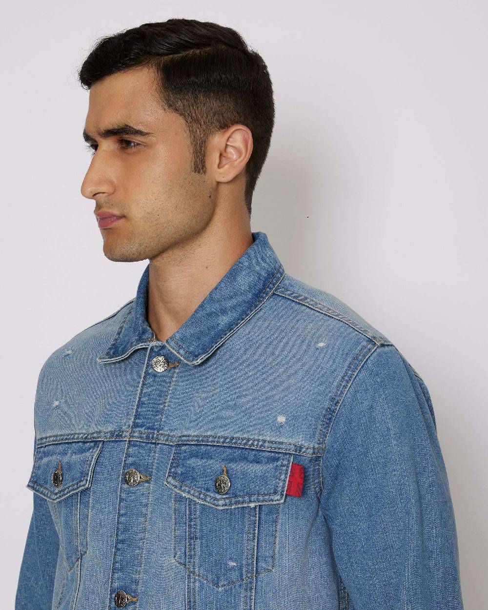 John Richmond Giacca In Denim Con Tasche Frontali