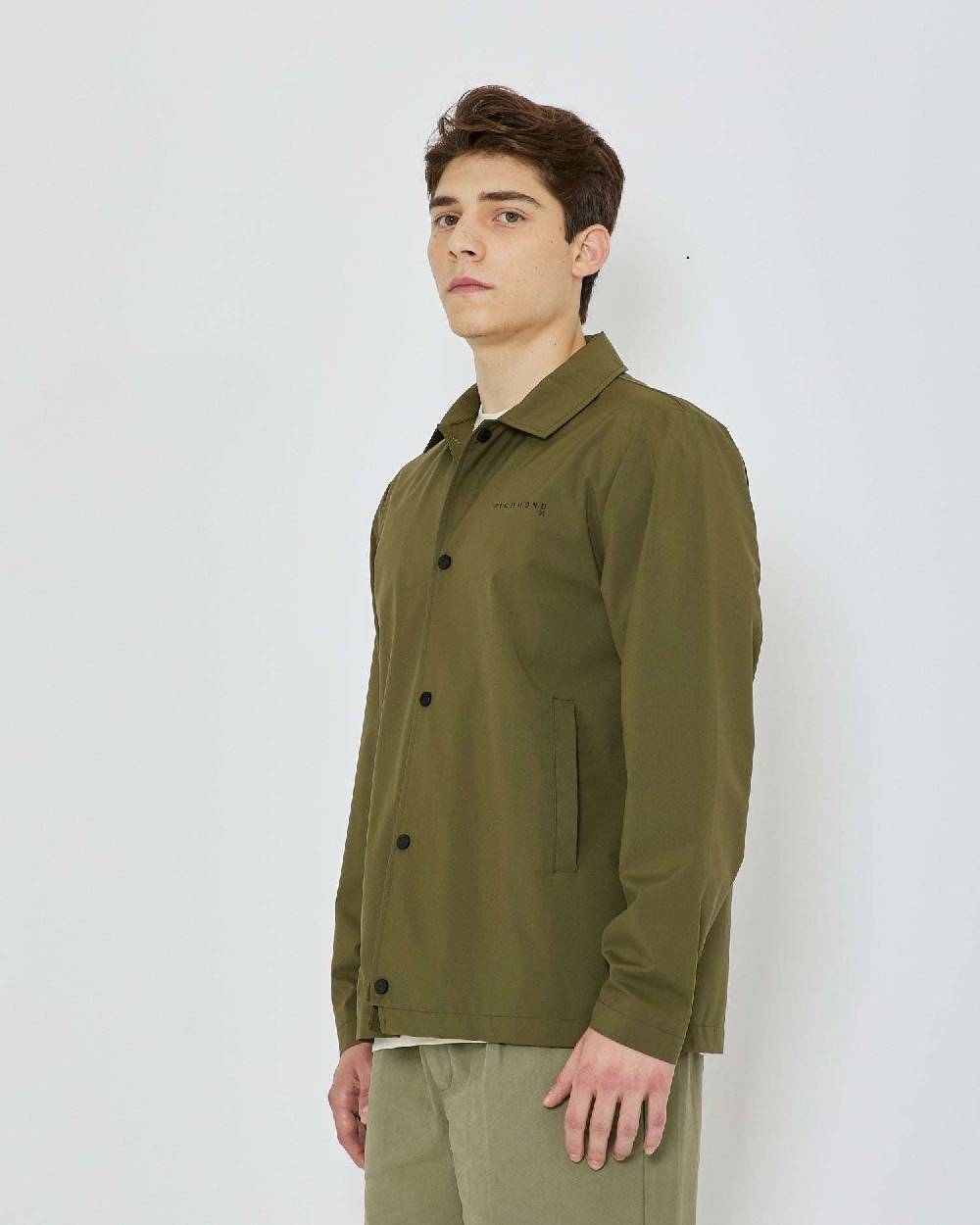 John Richmond Giubbino Con Logo Sul Davanti