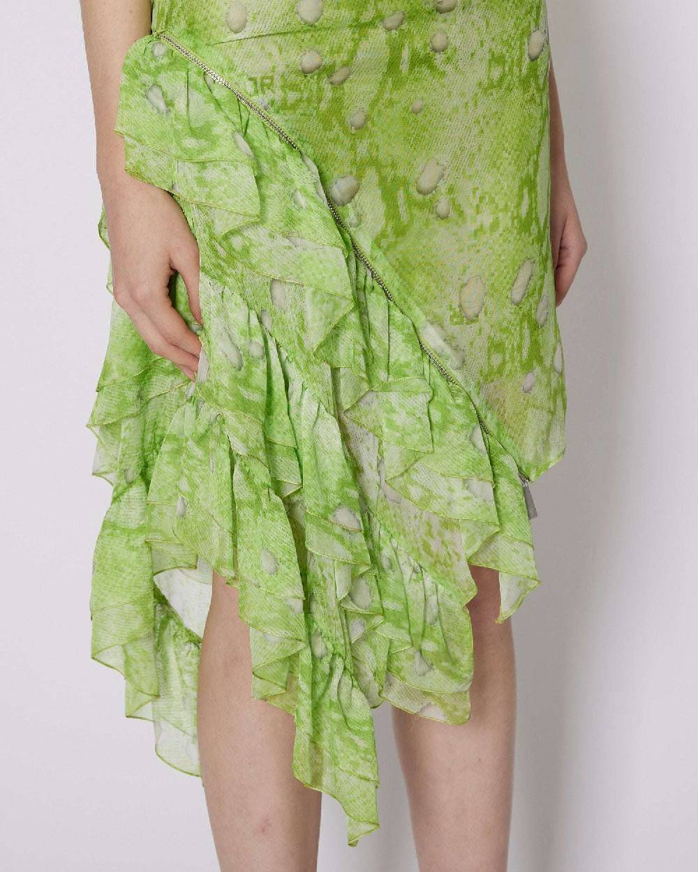 John Richmond Gonna Con Pattern E Balze