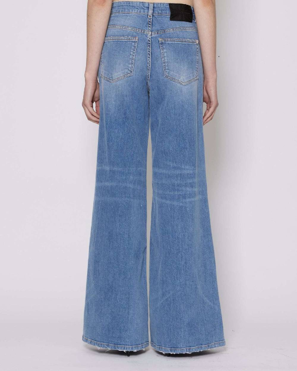 John Richmond Jeans A Vita Media Con Strappi