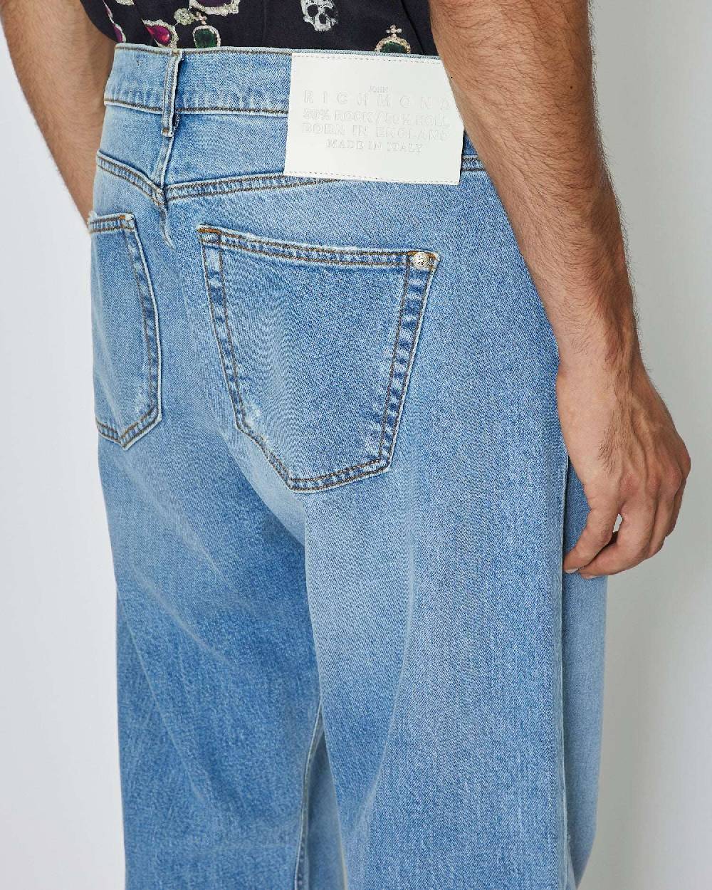 John Richmond Jeans Con Gamba Larga