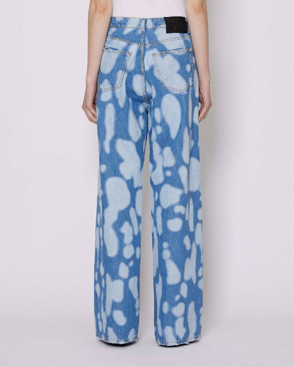 John Richmond Jeans Gamba Larga Con Pattern