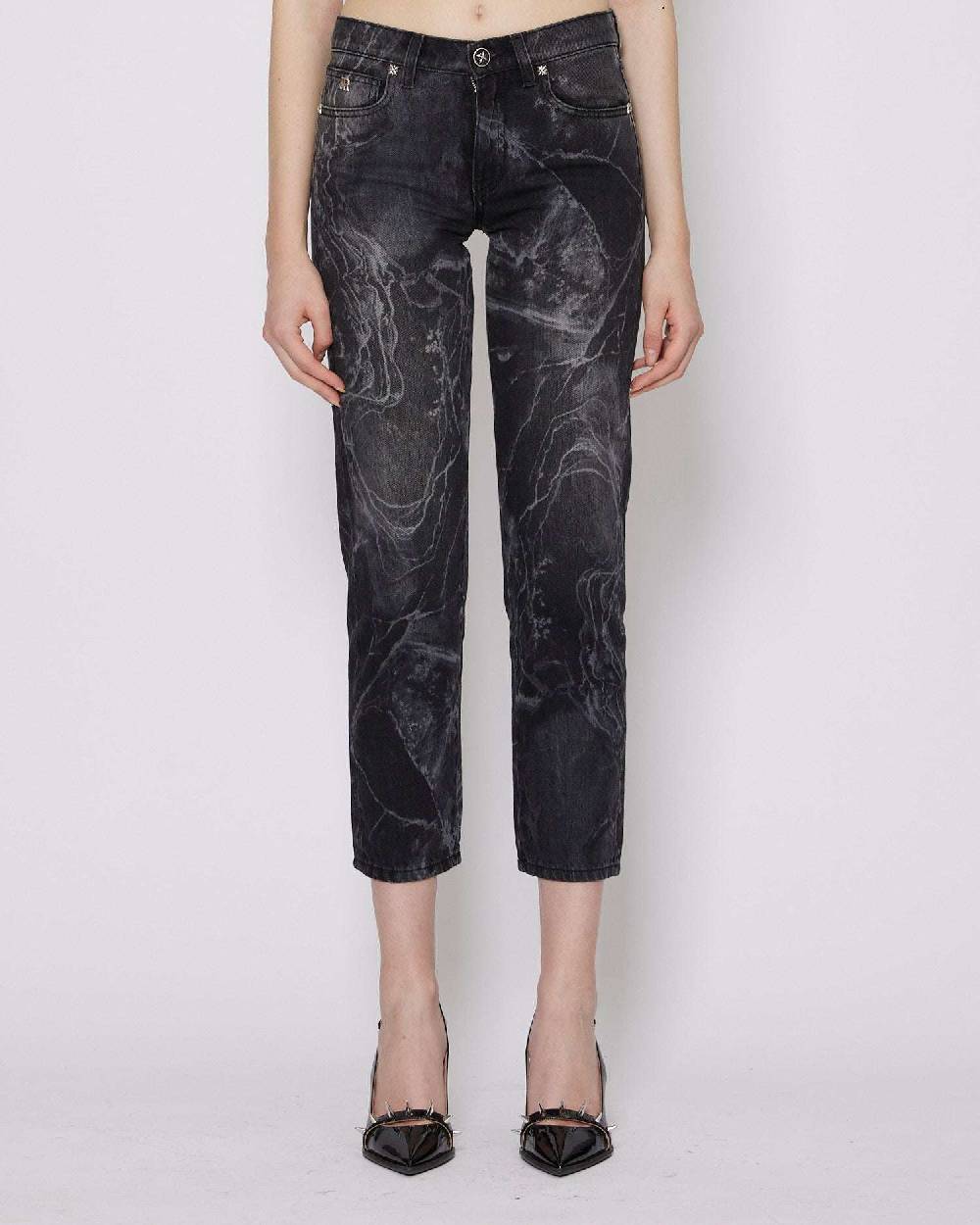 John Richmond Jeans Regular Con Pattern Allover