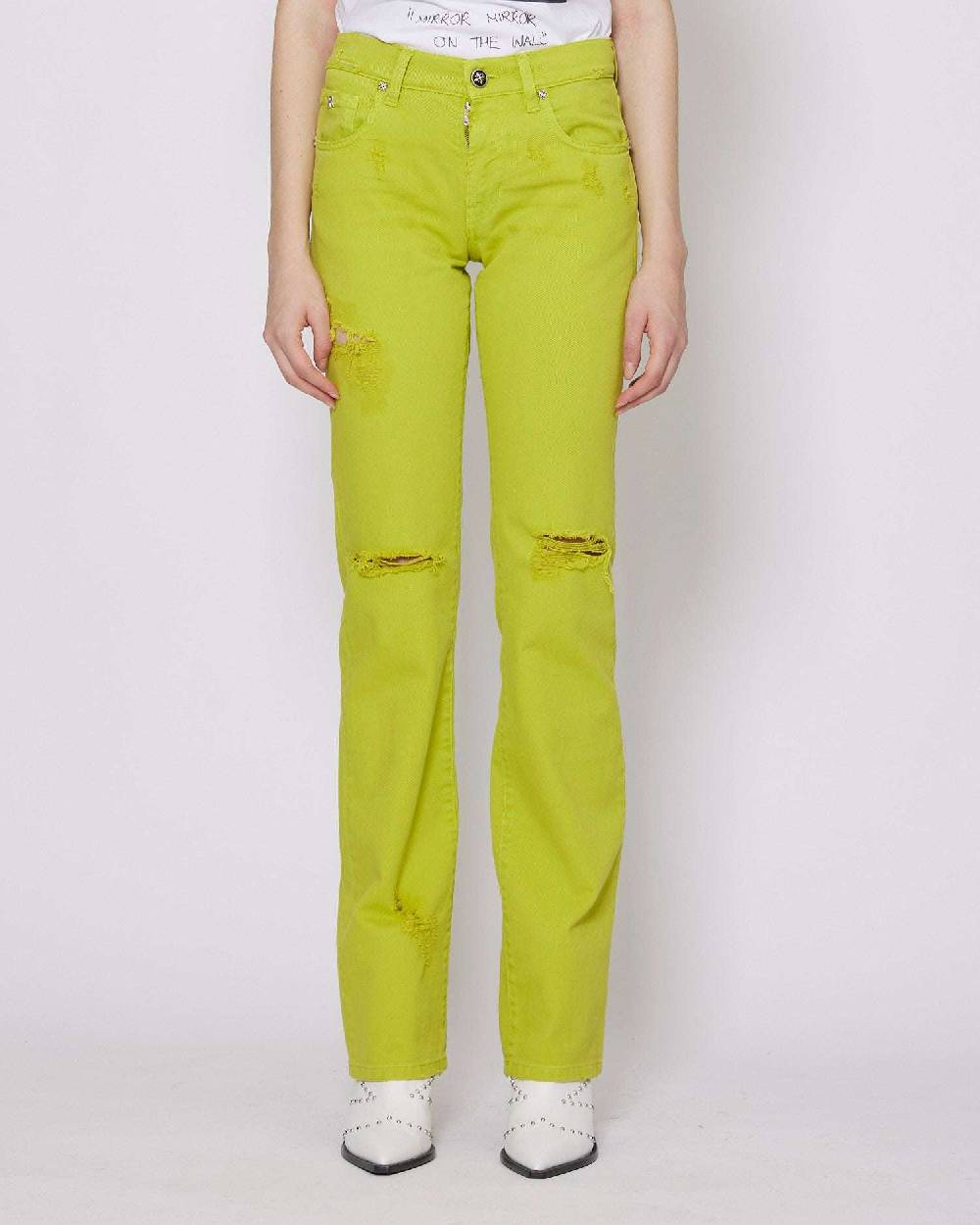 John Richmond Jeans Regular Con Strappi