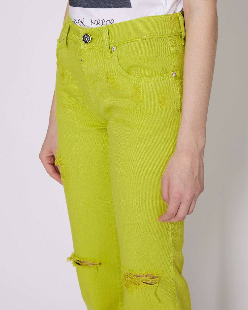 John Richmond Jeans Regular Con Strappi