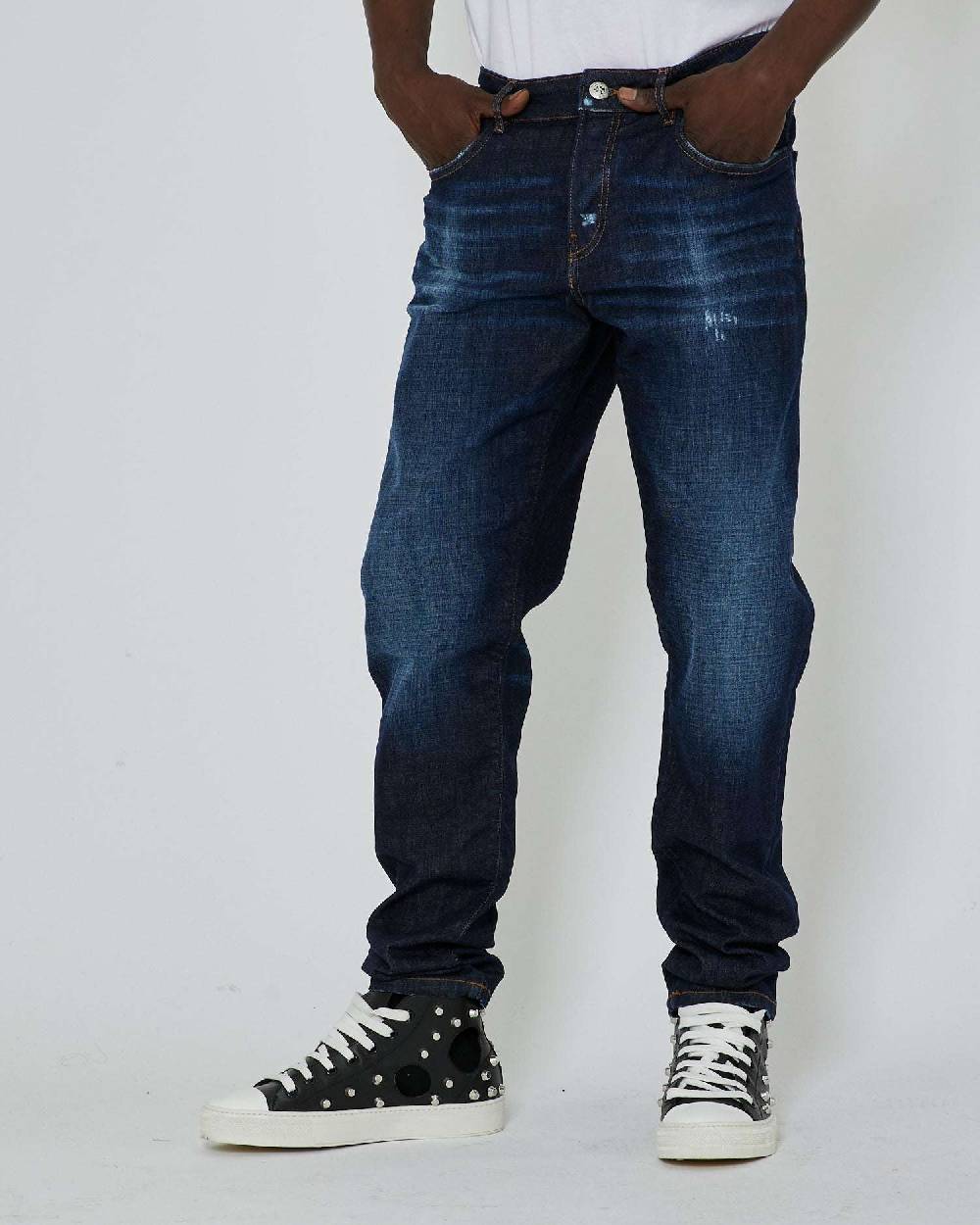 John Richmond Jeans Regular Lavaggio Scuro