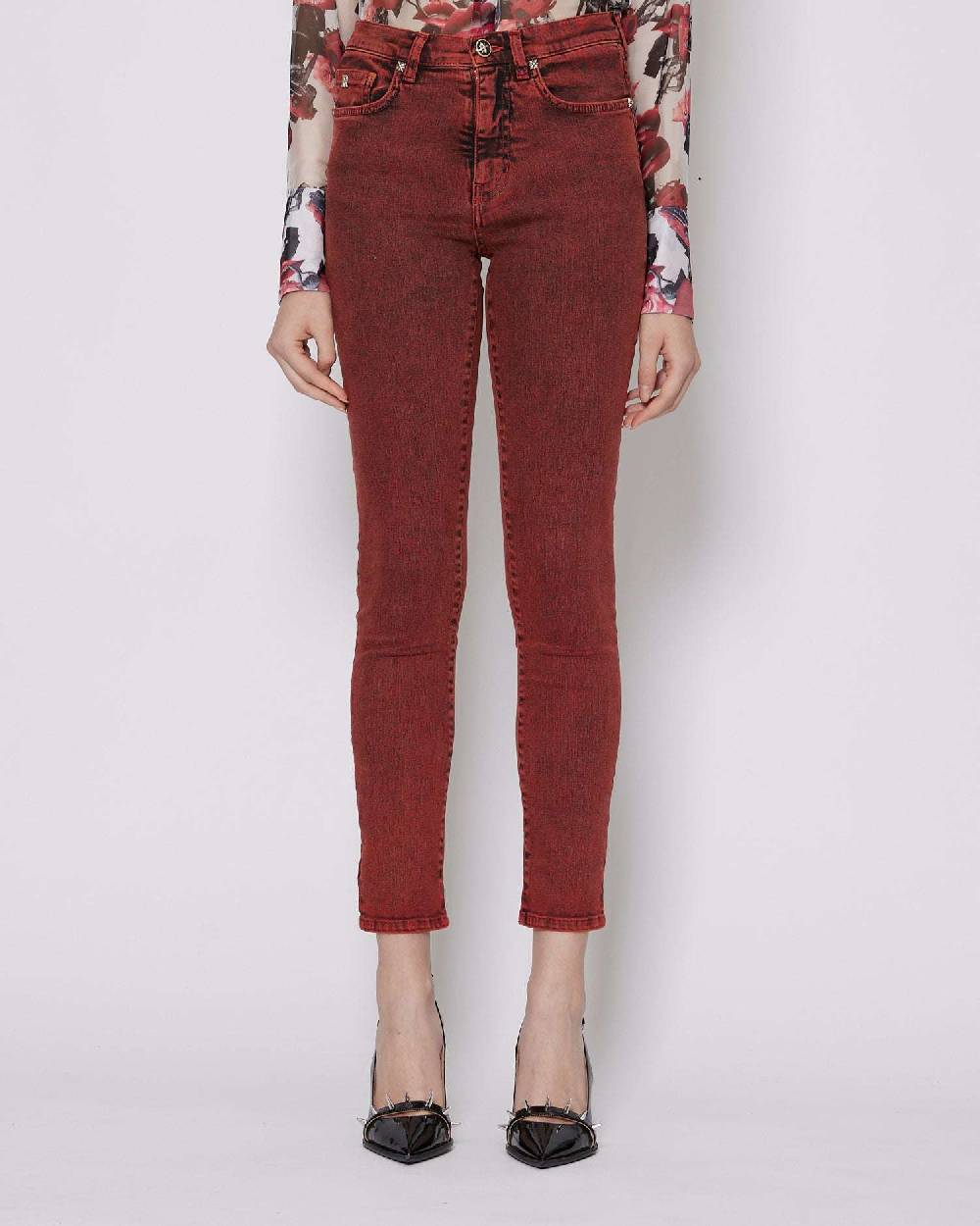John Richmond Jeans Slim A Vita Alta