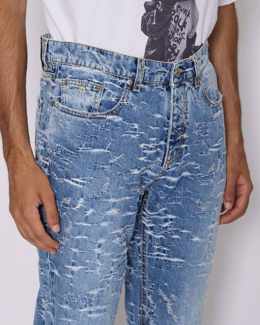 John Richmond Jeans Slim Con Pattern