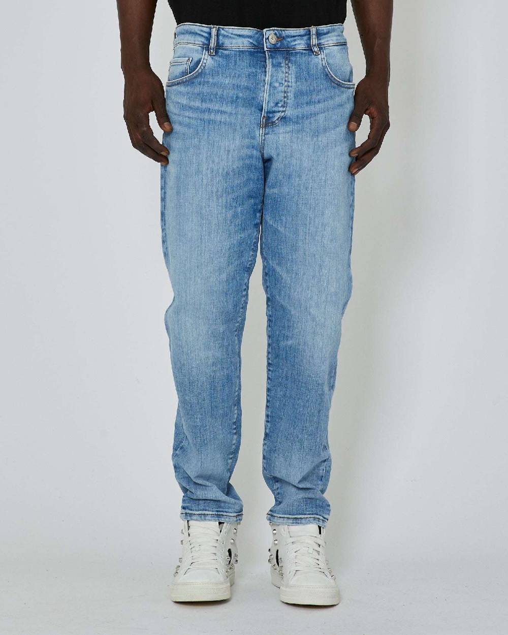 John Richmond Jeans Slim Lavaggio Chiaro