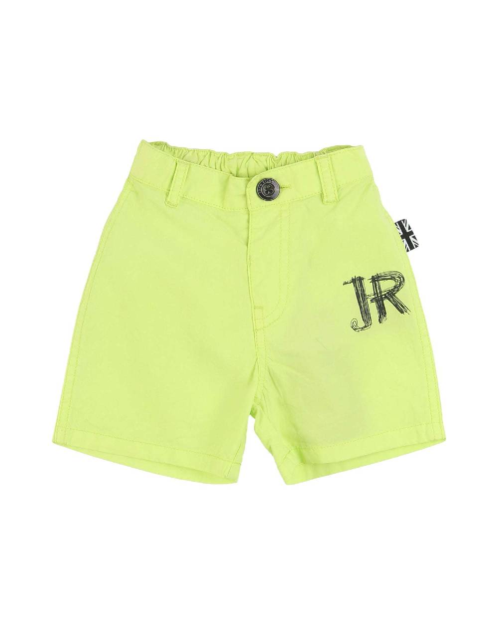 John Richmond kids Bermuda con logo sul retro