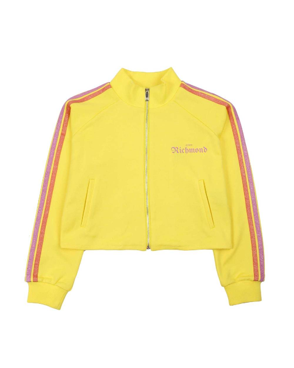John Richmond kids Felpa con bande laterali