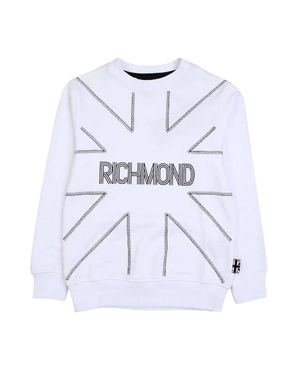 John Richmond kids Felpa con logo