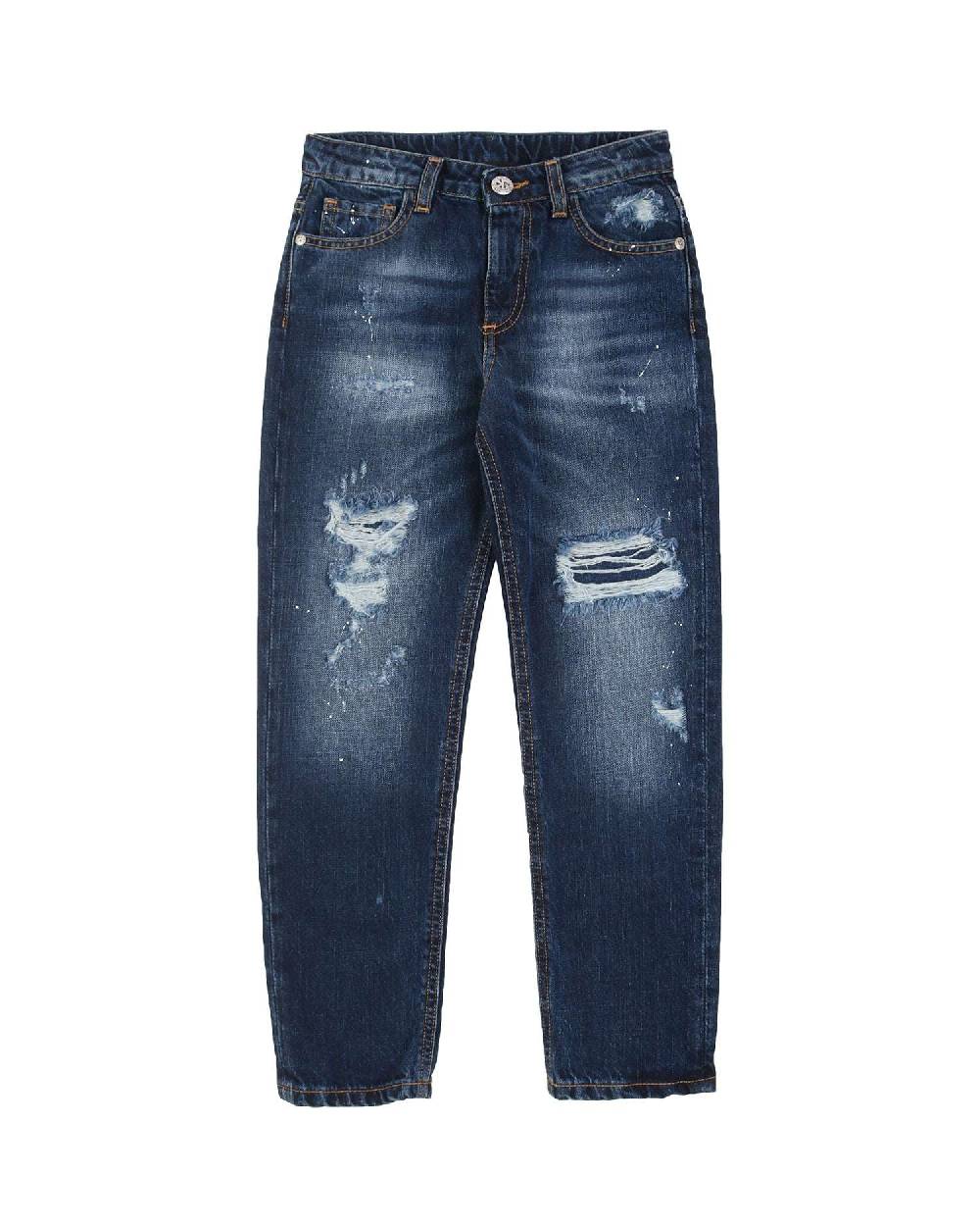 John Richmond kids Jeans con strappi
