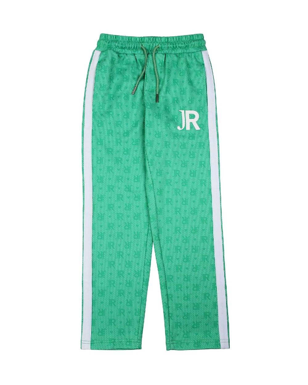 John Richmond kids Pantaloni con logo allover
