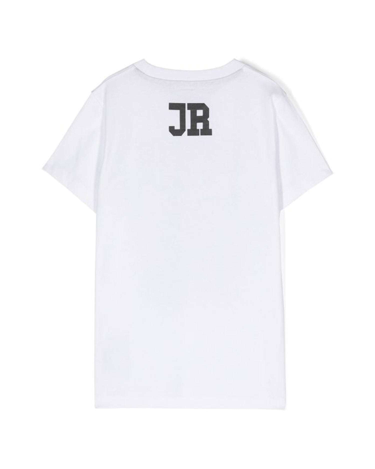 John Richmond Kids T-shirt Con Grafica Sul Davanti