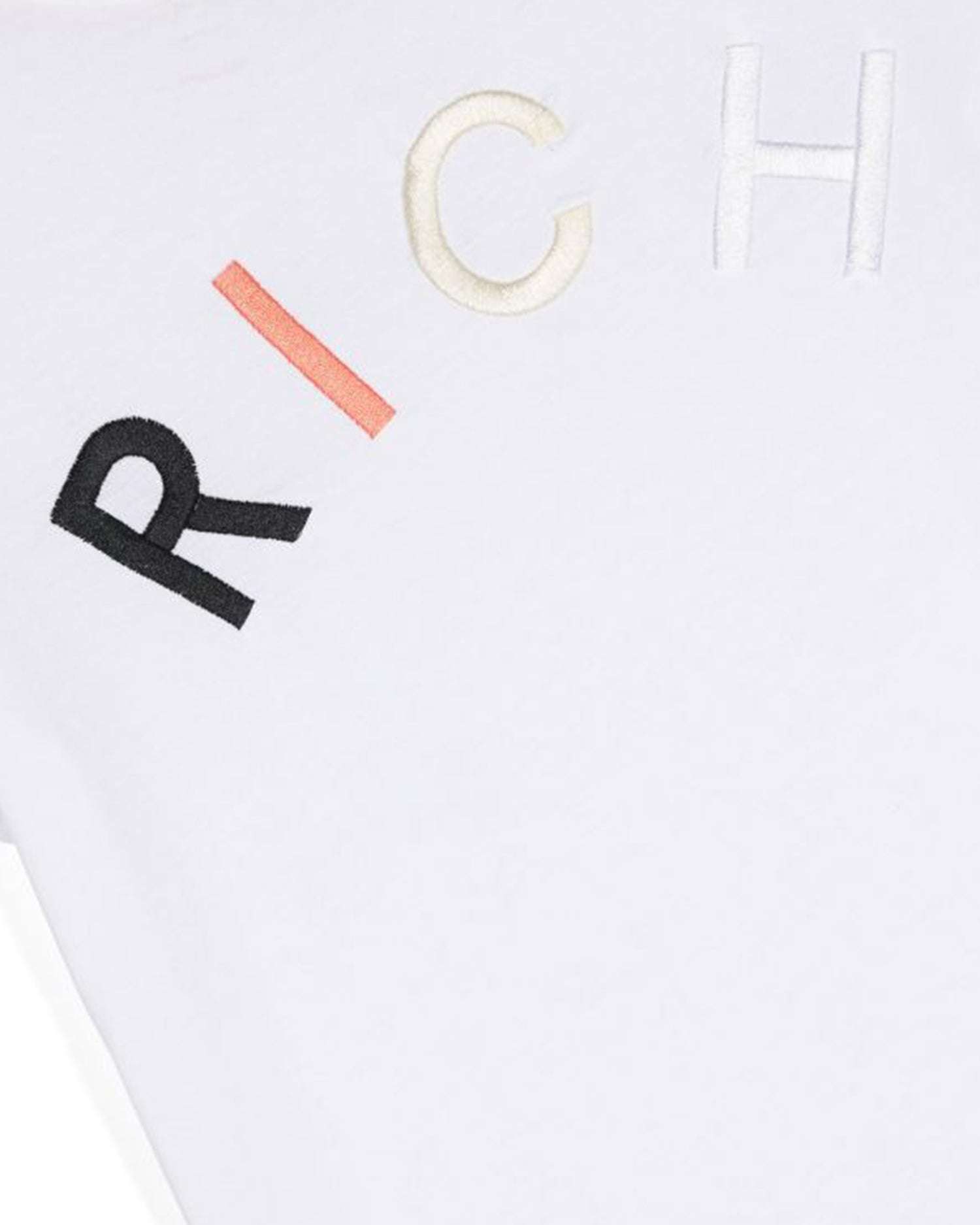 John Richmond Kids T-shirt Con Logo Sul Davanti