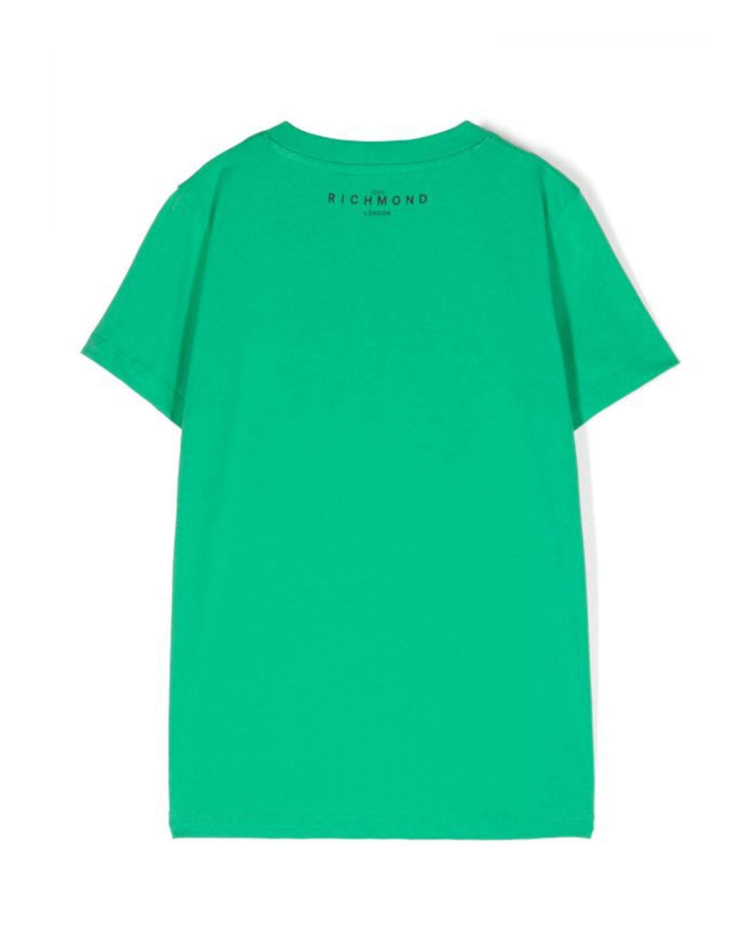 John Richmond Kids T-shirt Con Logo Sul Davanti