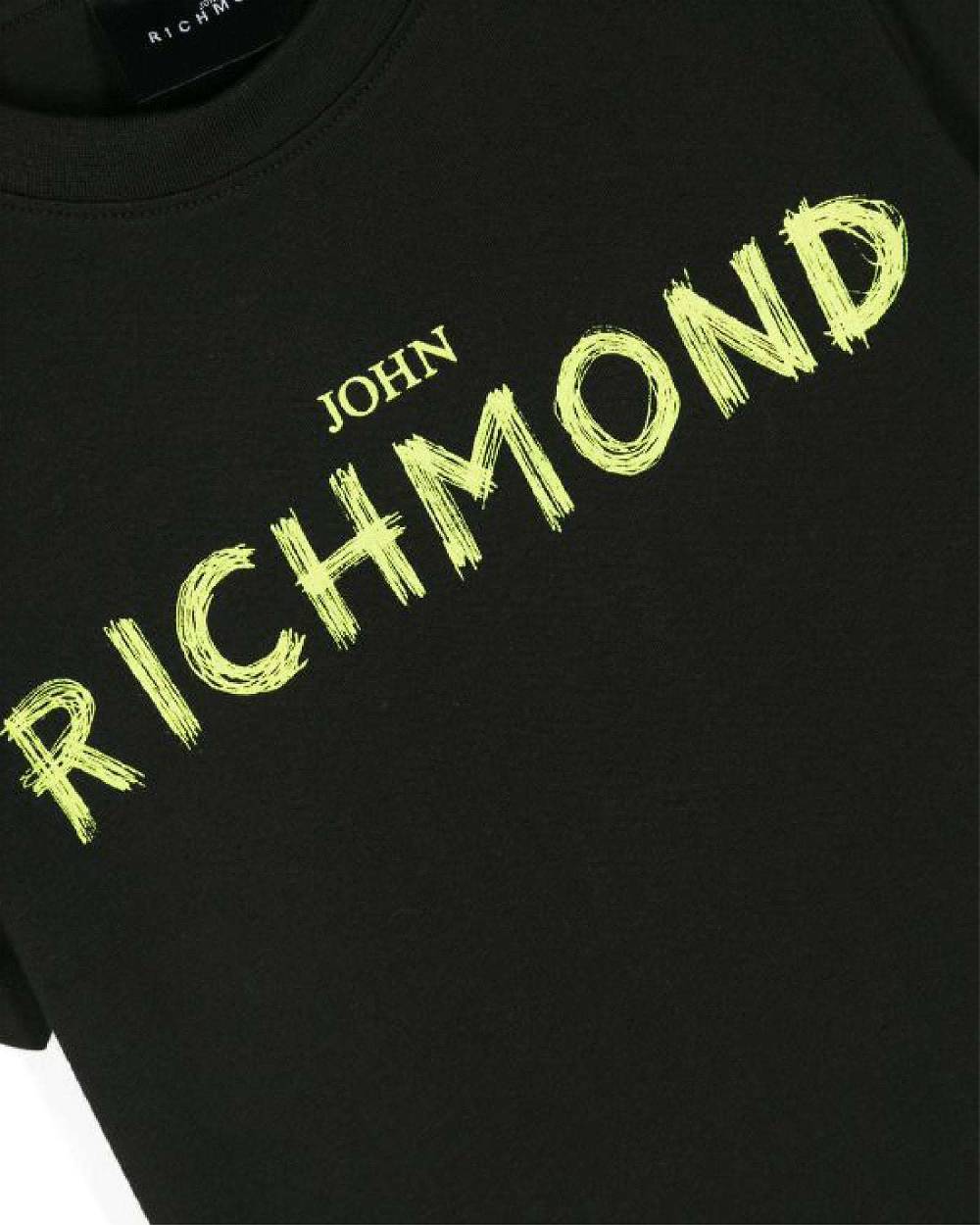 John Richmond Kids T-shirt Con Logo Sul Davanti