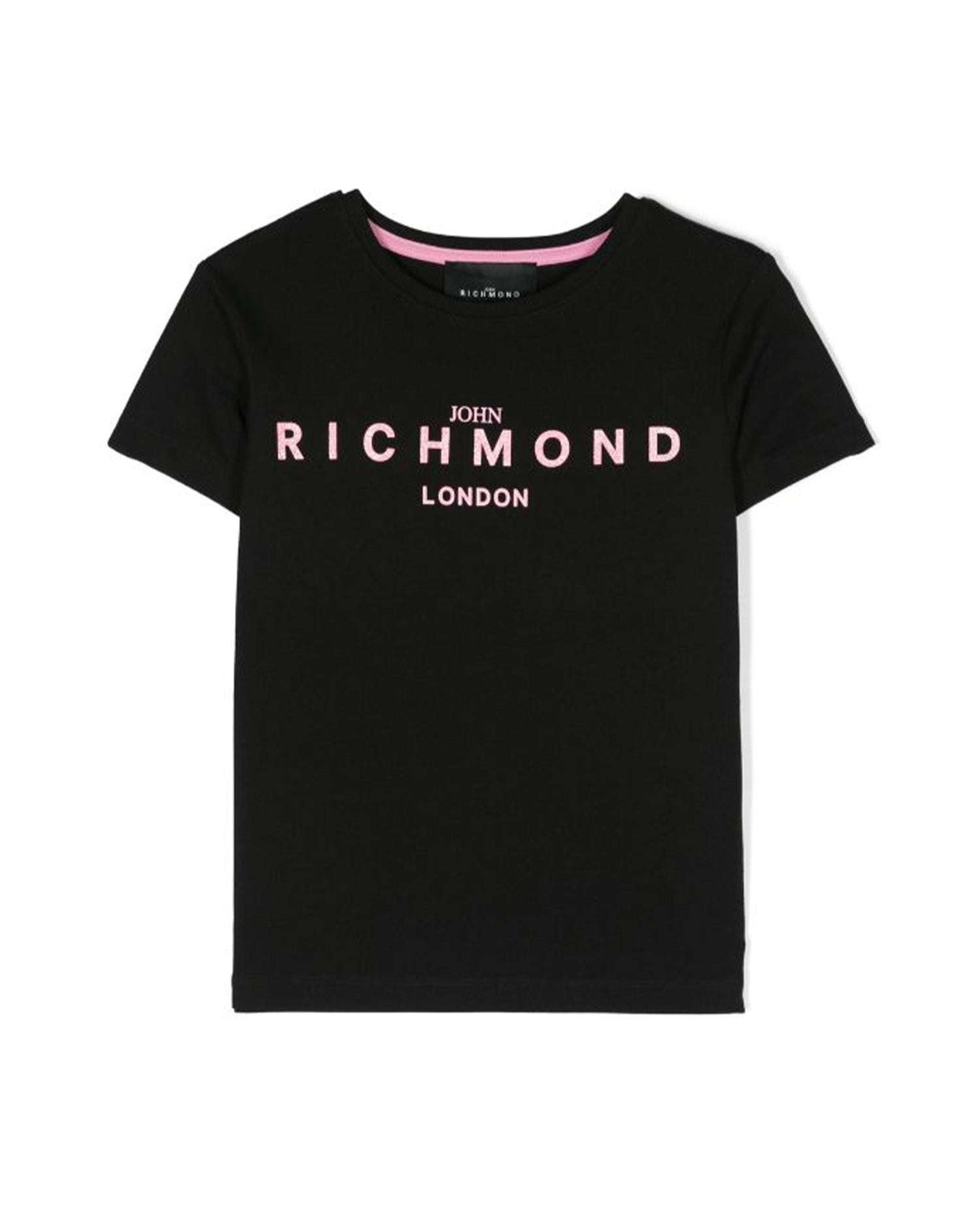 John Richmond Kids T-shirt Con Logo Sul Davanti