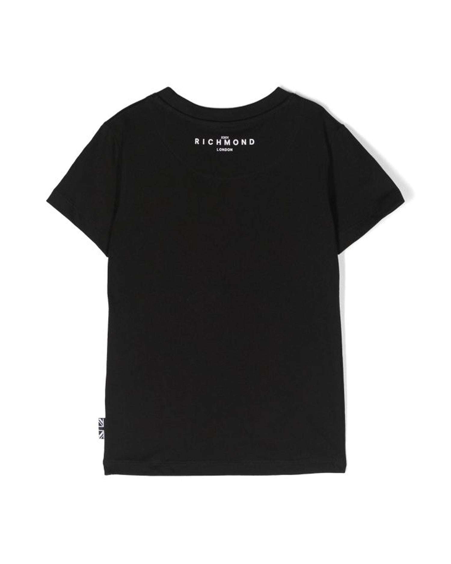John Richmond Kids T-shirt Con Logo Sul Davanti
