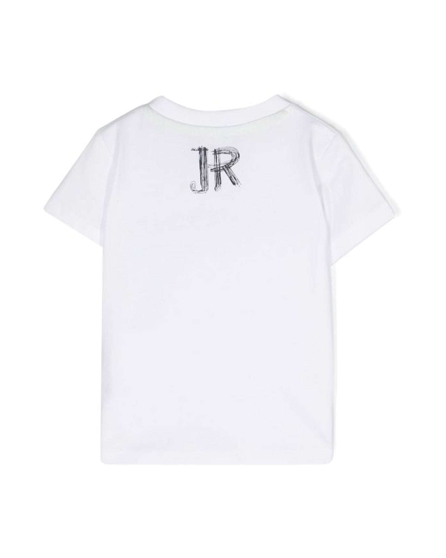 John Richmond Kids T-shirt Con Logo Sul Davanti
