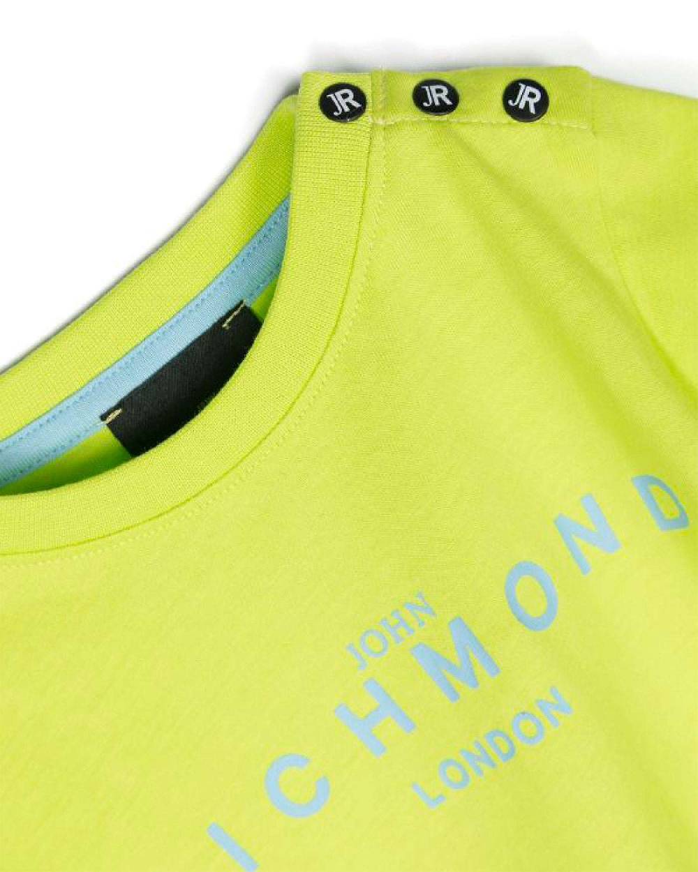 John Richmond Kids T-shirt Con Logo Sul Davanti