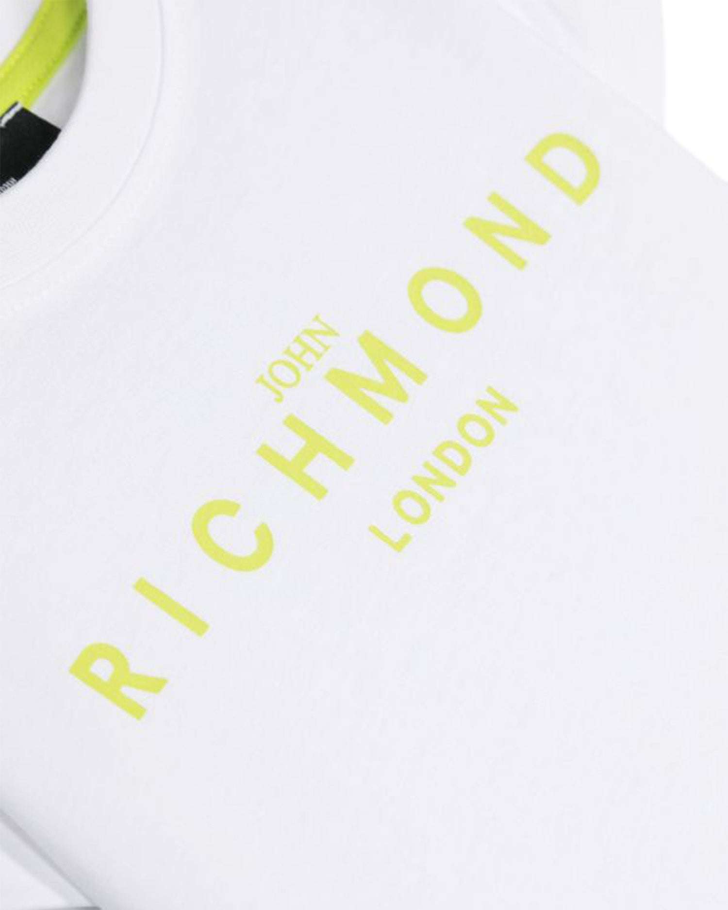 John Richmond Kids T-shirt Con Logo Sul Davanti